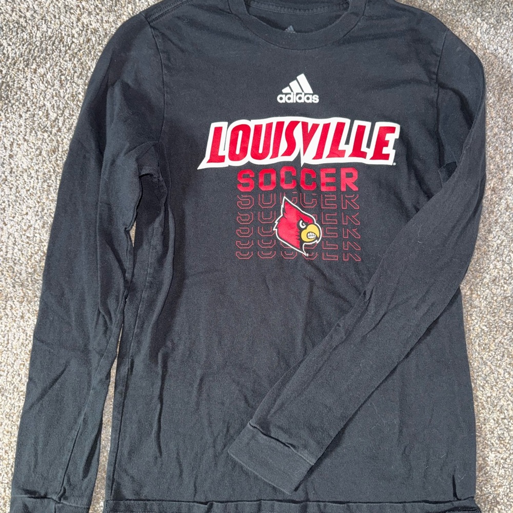 Adidas Black Louisville Soccer Shirt